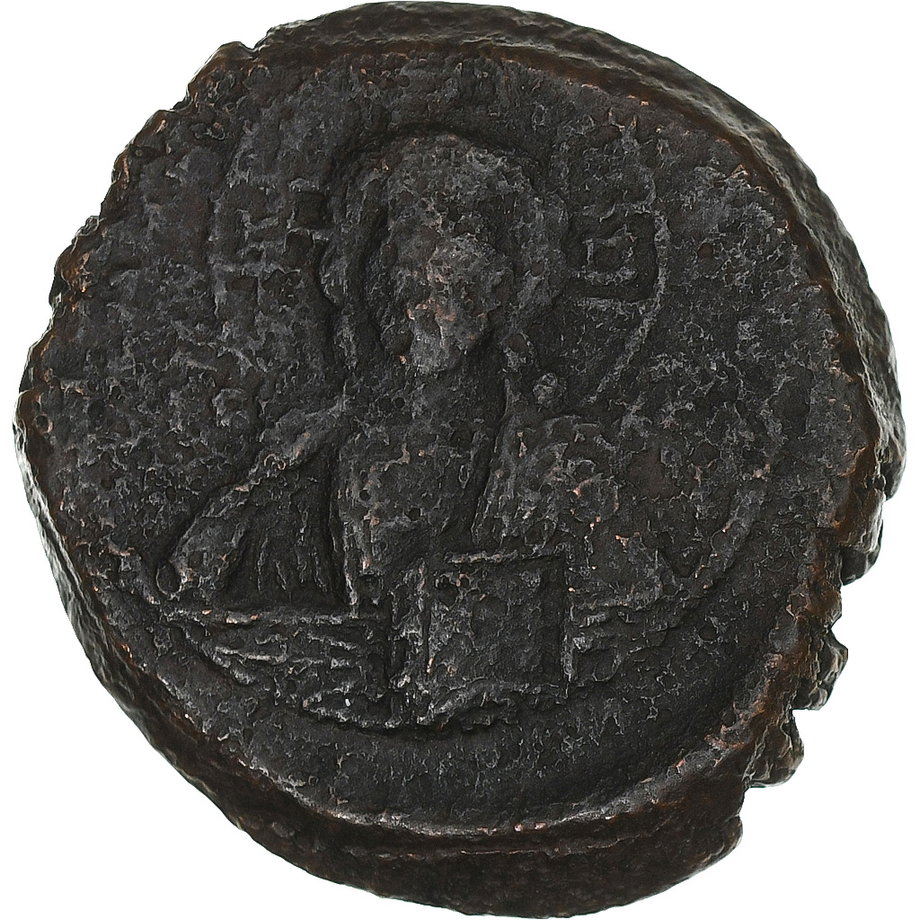 Romanus III Argyrus, Follis, 1028-1034, Constantinople, Bronze, 
