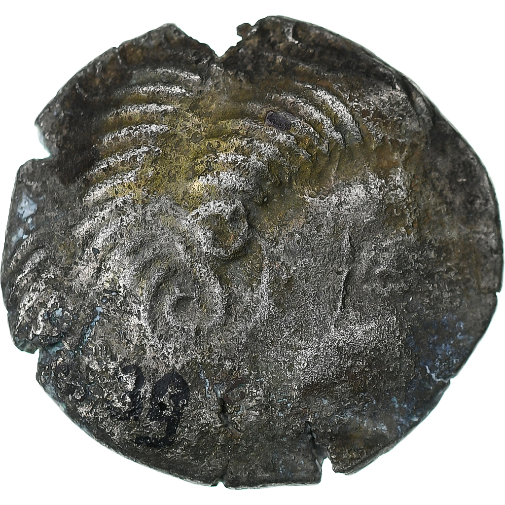 Coriosolites, Statère au nez pointé, ca. 80-50 BC, Billon, VF