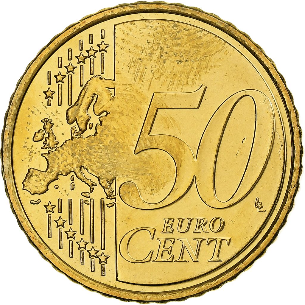 Finland, 50 Euro Cent, 2007, Vantaa, Nordic gold, , KM:128