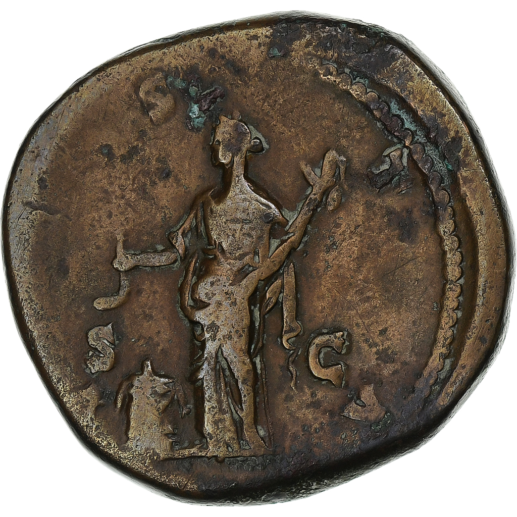 Lucilia, Sestertius, 164-169, Rome, Bronze, , RIC:1779