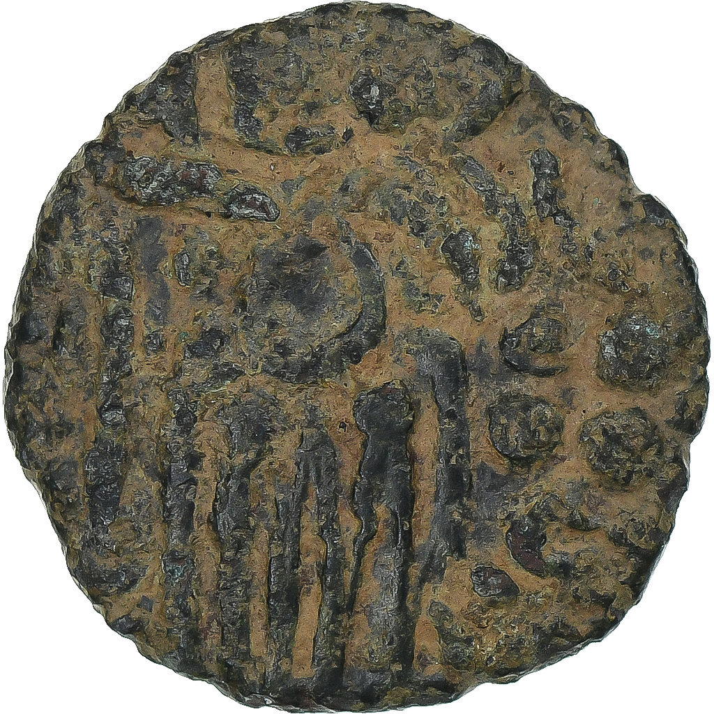 Ceylon, Chola Empire, Raja Raja Chola, Æ Unit, ca. 985-1014, Bronze, 
