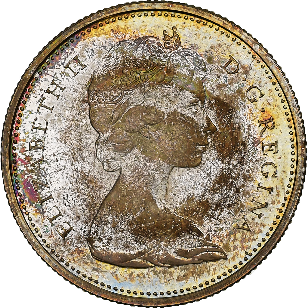 Canada, Elizabeth II, 25 Cents, 1967, Ottawa, Silver, , KM:68