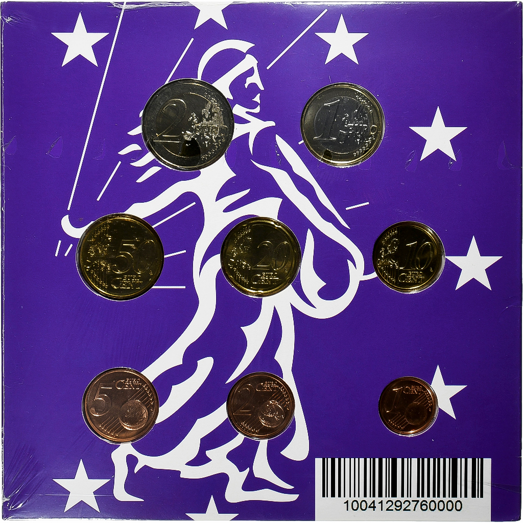 France, Coffret 1c. à 2€, BU, 2015, MDP, 