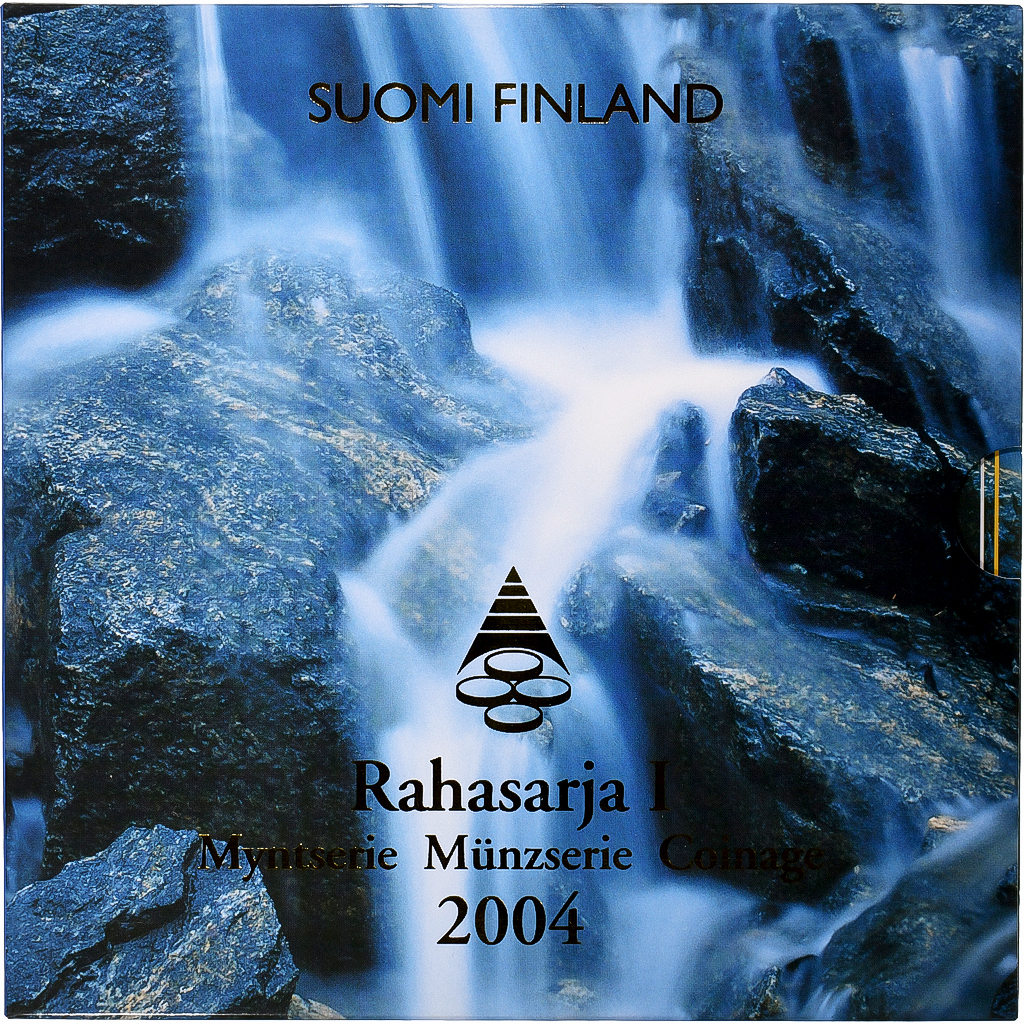 Finnland, Set 1 ct. - 2 Euro + Token, FDC, 2004, Vantaa, STGL