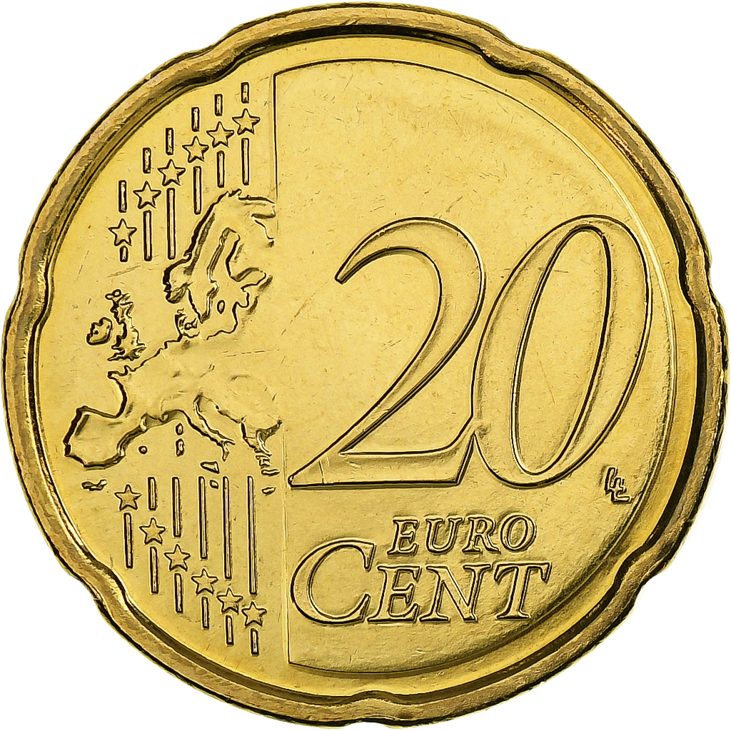 France, 20 Euro Cent, BU, 2014, MDP, Nordic gold, , KM:1286