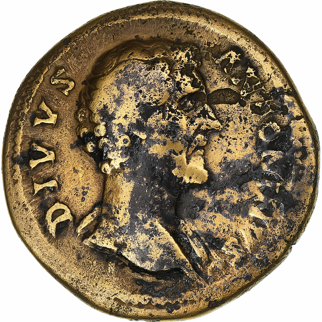 Divus Antoninus Pius, Sestertius, 161, Rome, Bronze, , RIC:1266