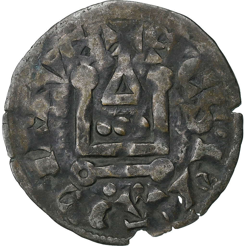 France, Philip II, Denier, 1180-1223, Saint-Martin de Tours, Billon, 