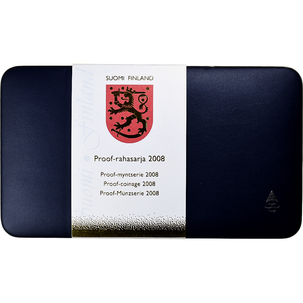 Finnland, Set 1 ct. - 2 Euro + Token, PP, 2008, Vantaa, STGL