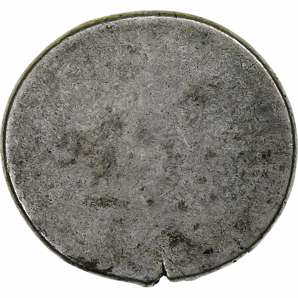 Cambodia, Norodom I, 2 Pe, 1/2 Fuang, ND (1847-1860), Silver, 