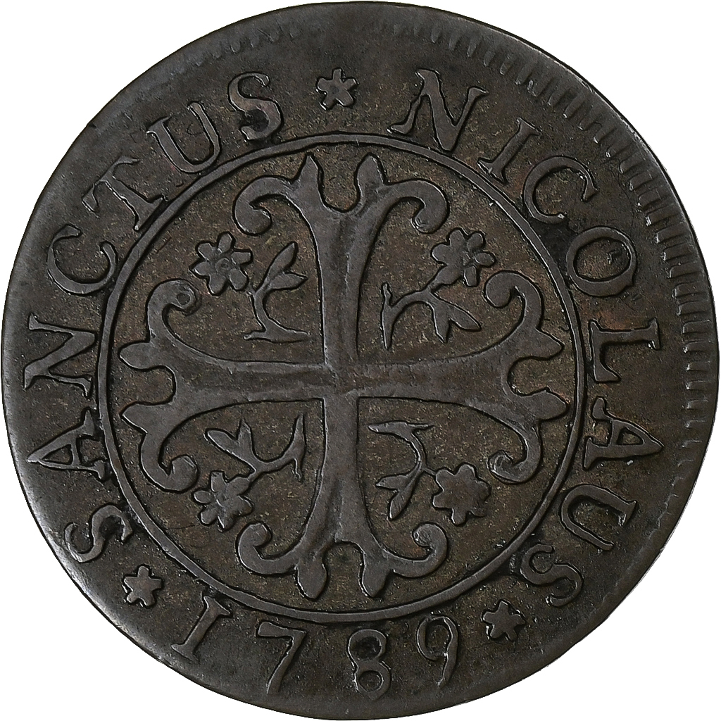 Switzerland, Fribourg, 2 Kreuzer, 1789, Fribourg, Billon, , KM:47