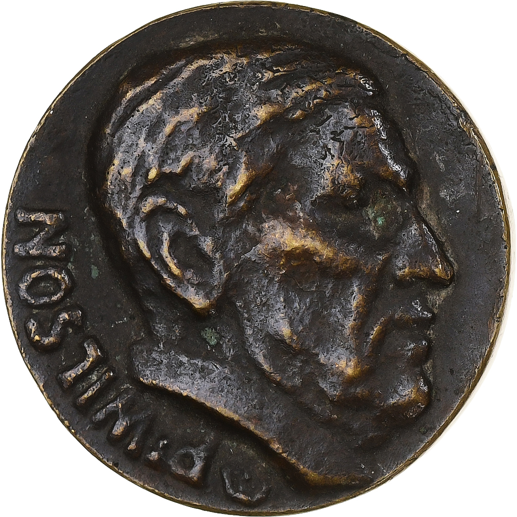 United States of America, Medal, Les Présidents des Etats-Unis, Wilson, Undated