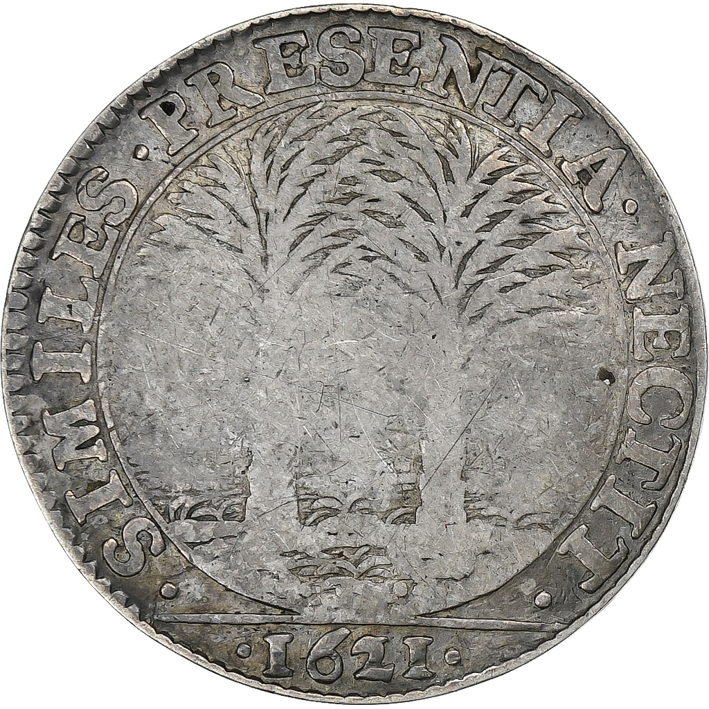 France, Token, Régence de Marie de Médicis, 1621, Silver, 