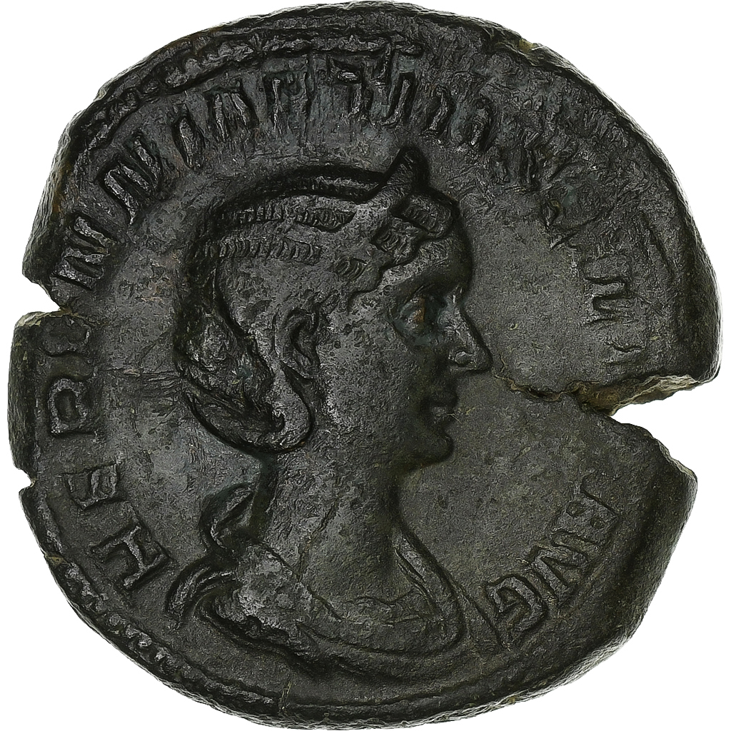 Herennia Etruscilla, Sestertius, 249-251, Rome, Bronze, , RIC:134