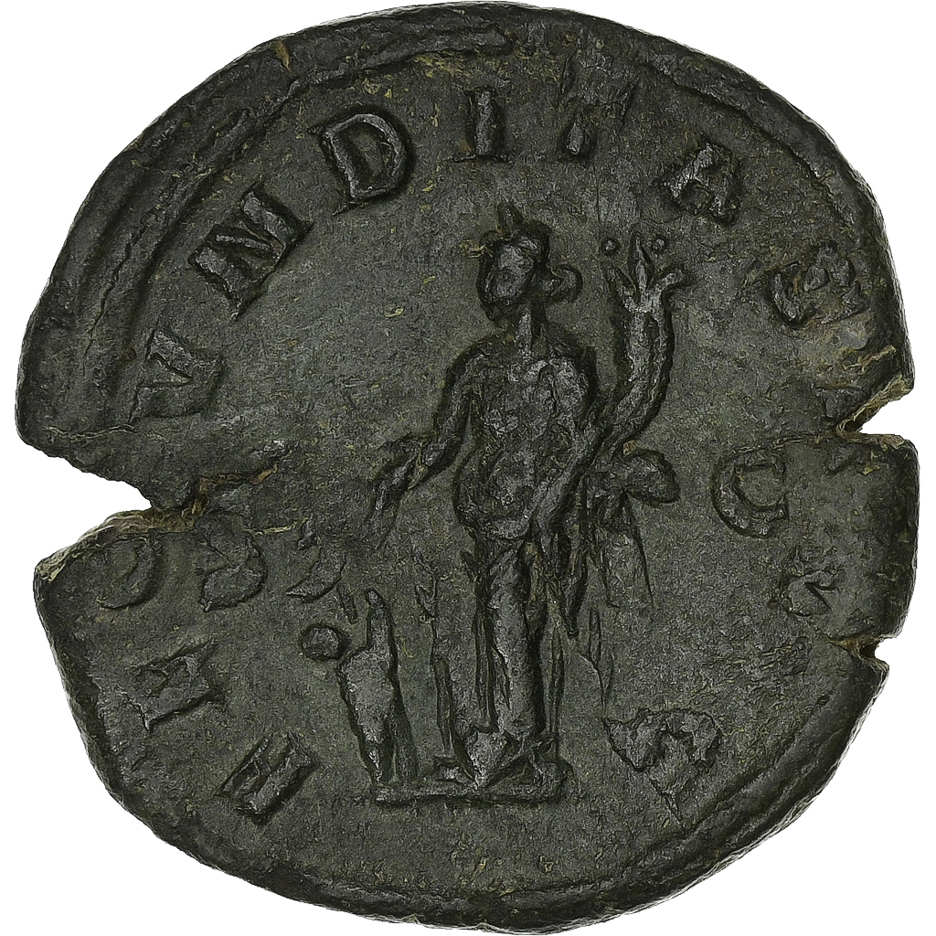 Herennia Etruscilla, Sestertius, 249-251, Rome, Bronze, , RIC:134