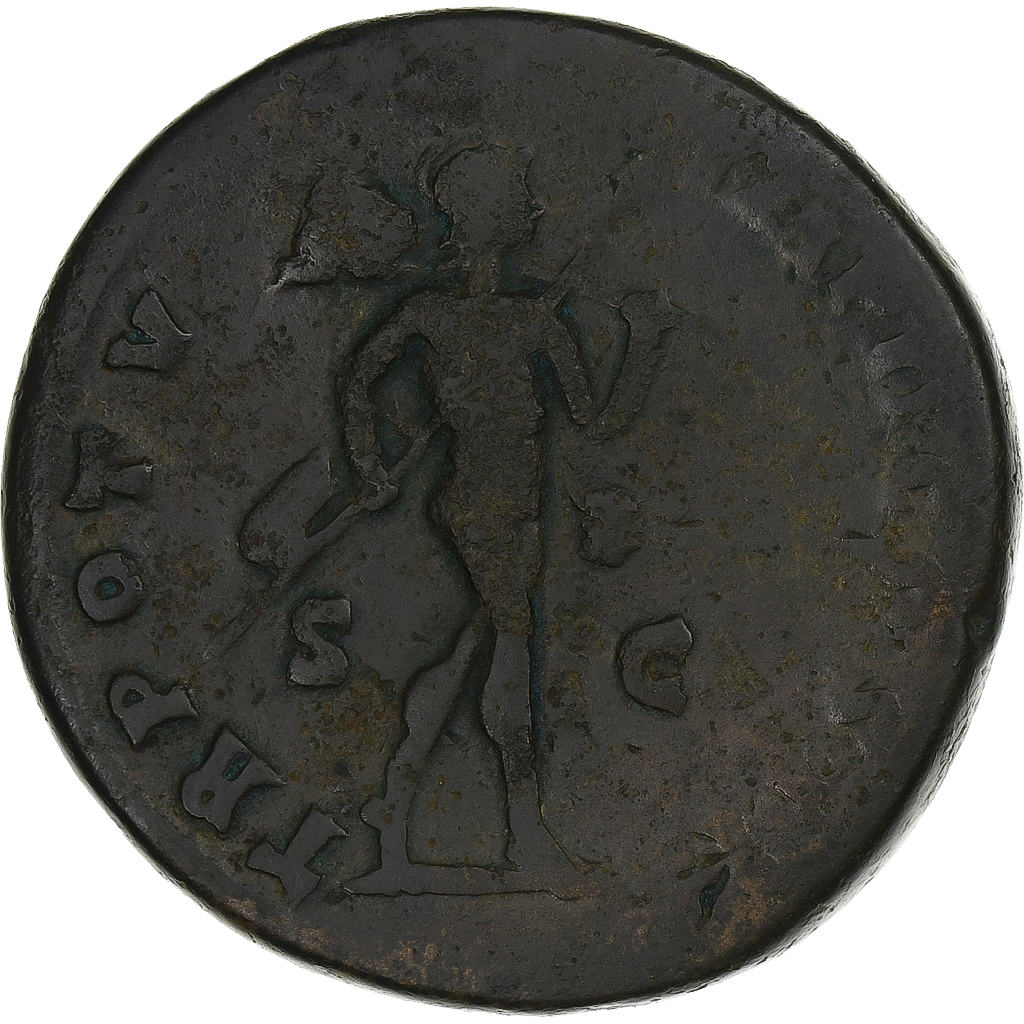 Lucius Verus, Sestertius, 164-165, Rome, Bronze, , RIC:1420