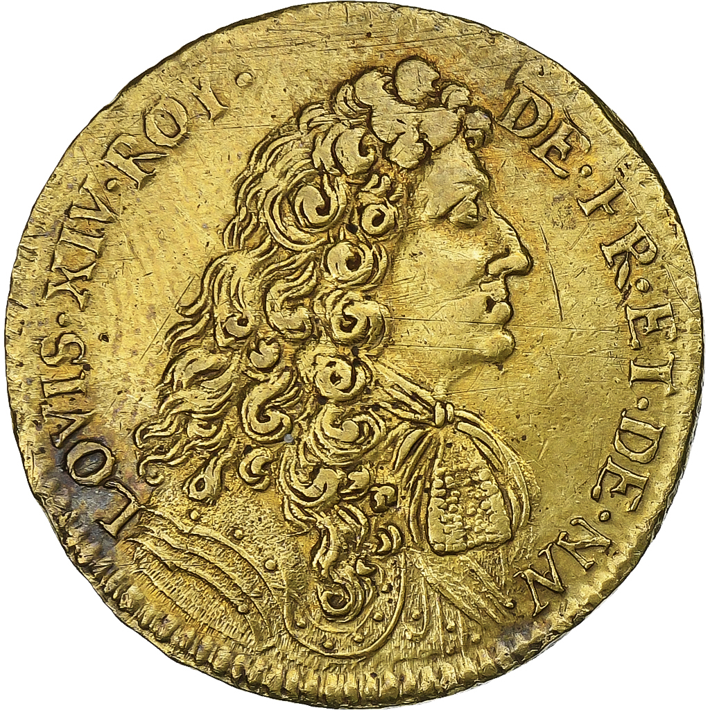 France, Token, Louis XIV, Flandre Française, Nimègue, 1679, Brass, 