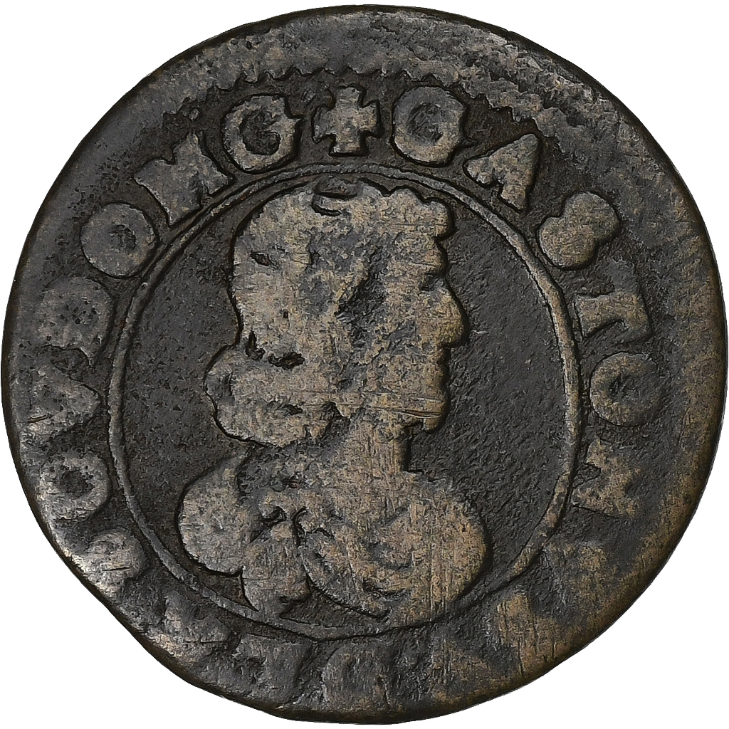 Principality of Dombes, Gaston d'Orléans, Double Tournois, 1642, Trévoux