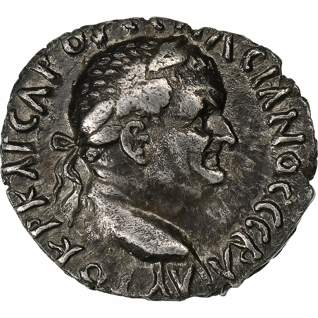 Cappadocia, Vespasian, Hemidrachm, 69-79, Caesarea, Silver, EF, RPC:1659