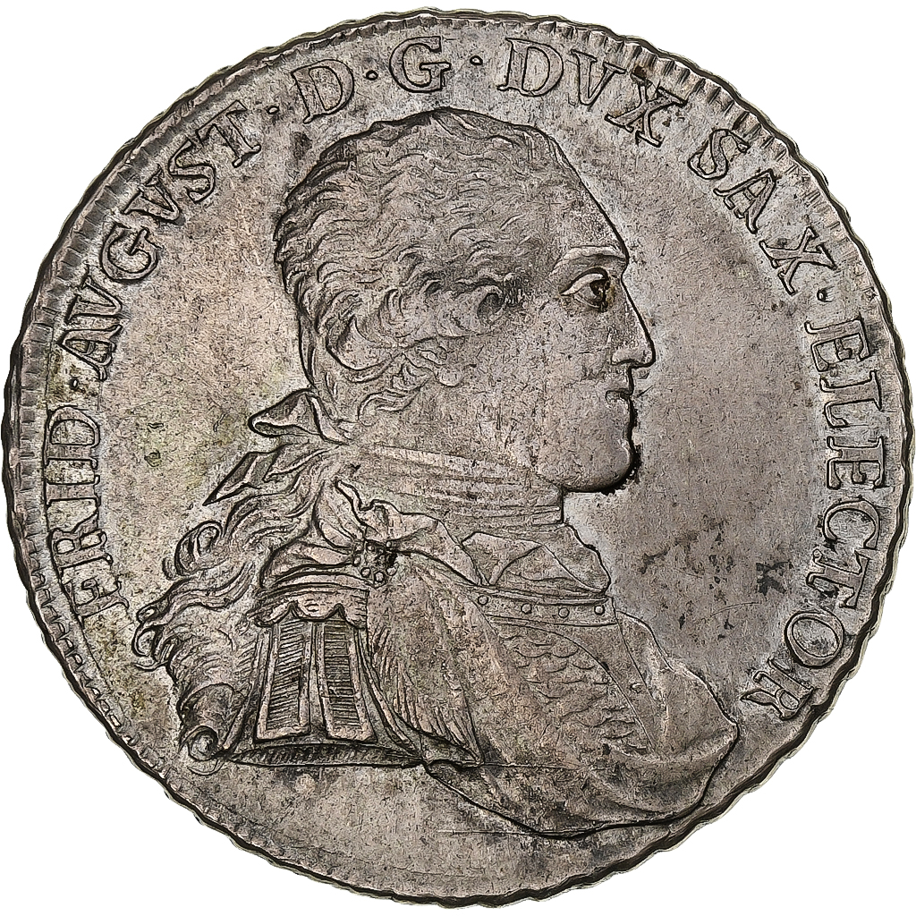 Electorate of Saxony, Friedrich August I, Thaler, 1797, Dresden, Silver
