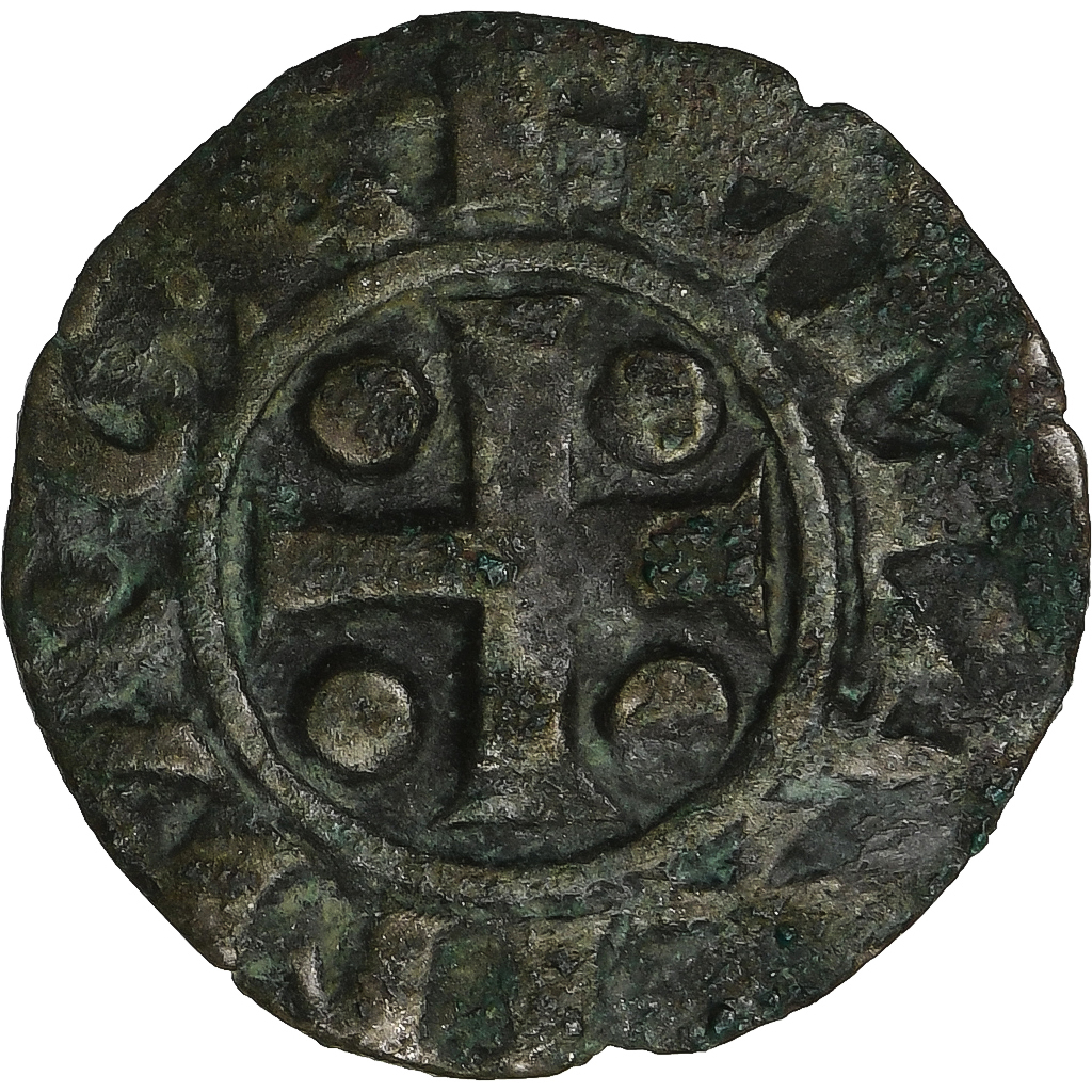 Archbishopric of Vienne, Denier, ca. 1200-1250, Vienne, Billon, 