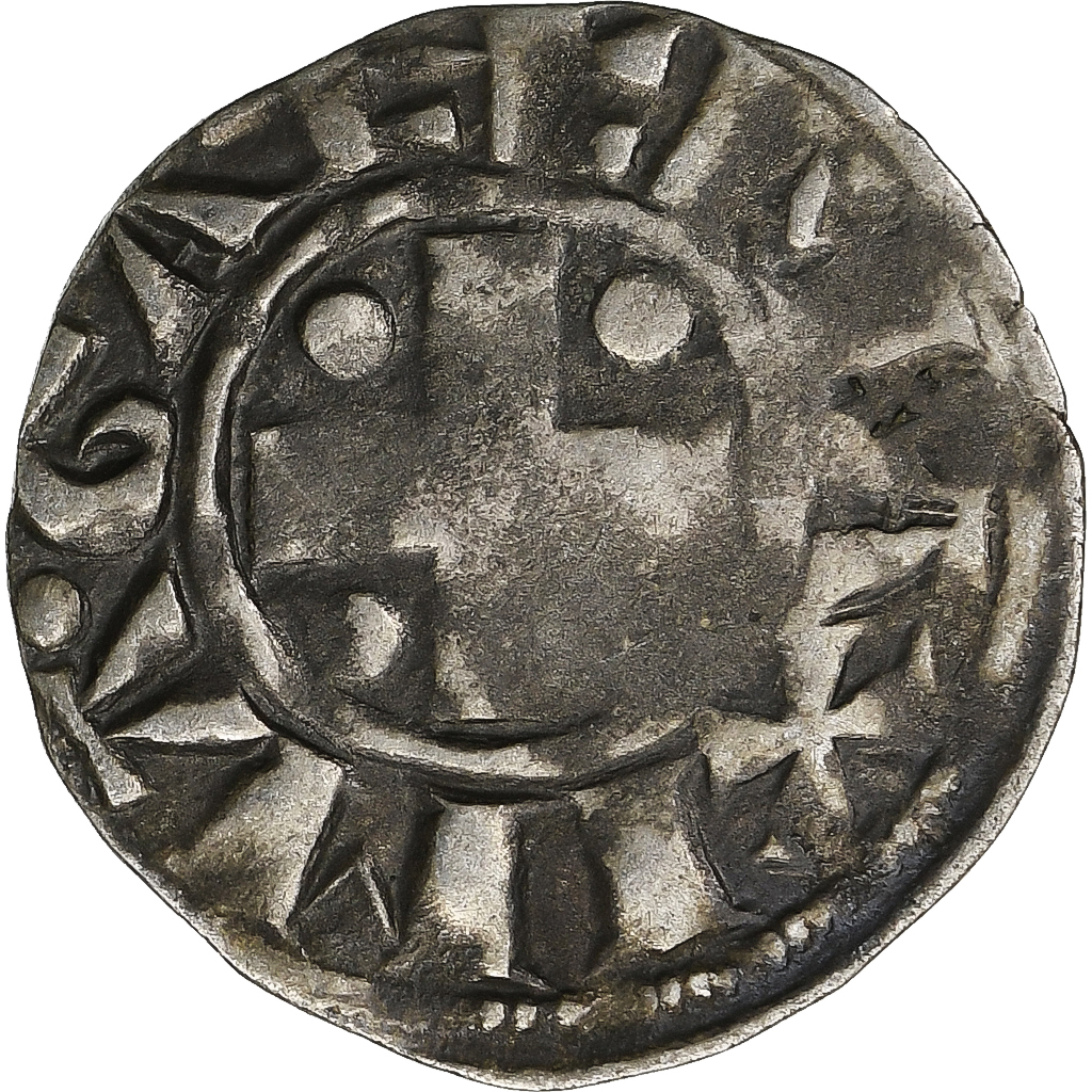 Archbishopric of Vienne, Denier, ca. 1200-1250, Vienne, Billon, 