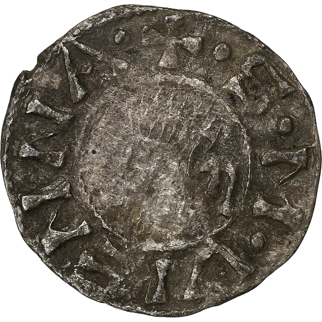 Archbishopric of Vienne, Denier, ca. 1200-1250, Vienne, Billon, 