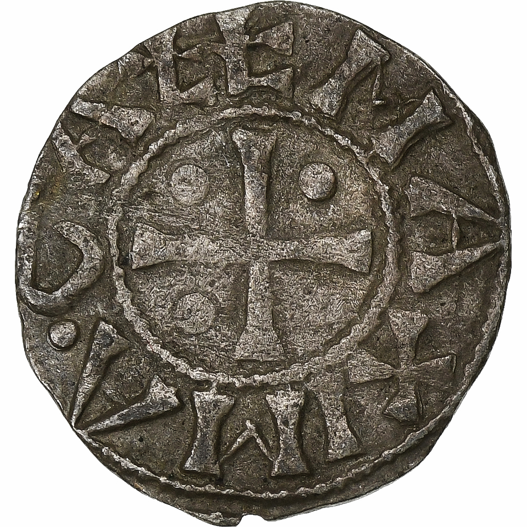 Archbishopric of Vienne, Denier, ca. 1200-1250, Vienne, Billon, 