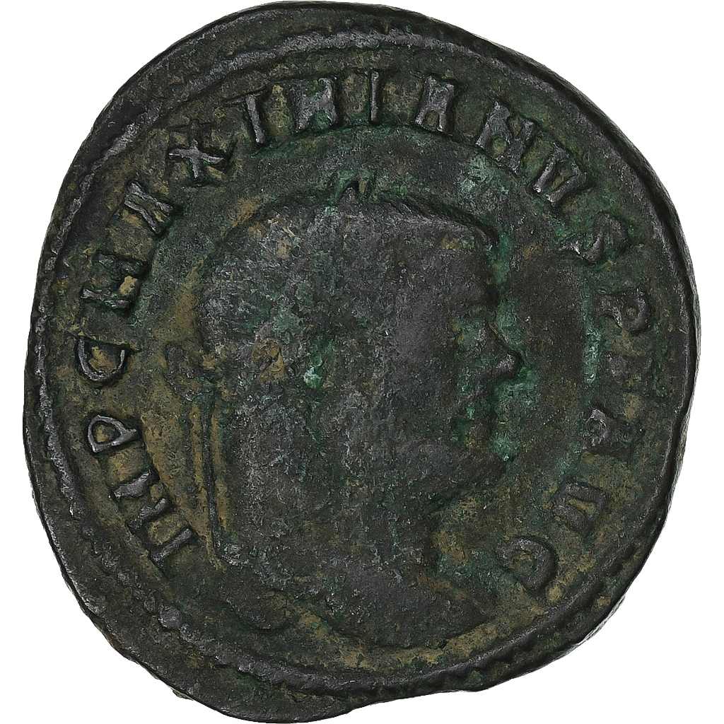 Maximianus, Follis, 285-310, Siscia, Bronze, VF