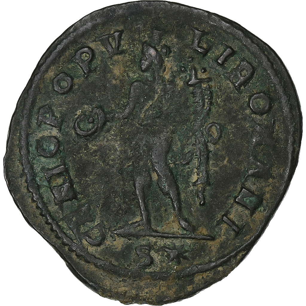Maximianus, Follis, 285-310, Siscia, Bronze, VF