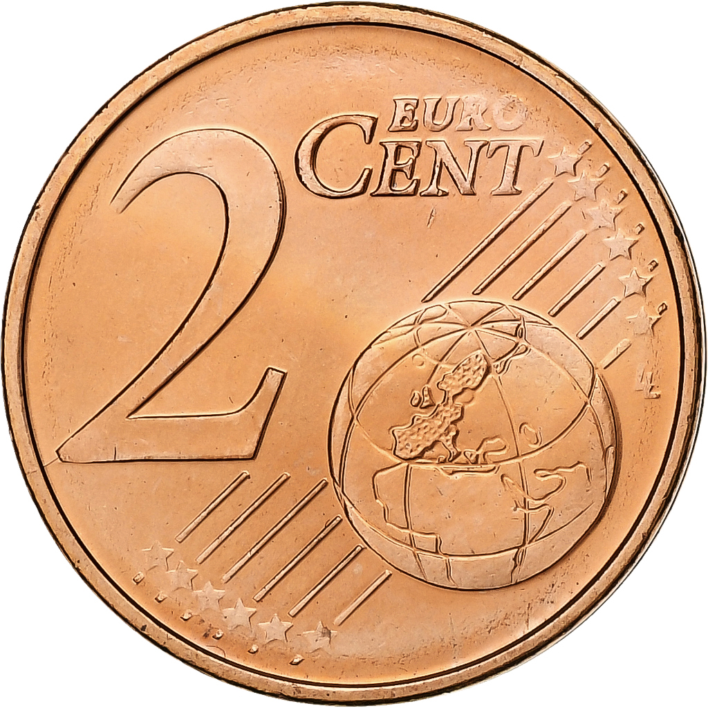 Griechenland, 2 Euro Cent, 2005, Athens, Copper Plated Steel, UNZ, KM:182