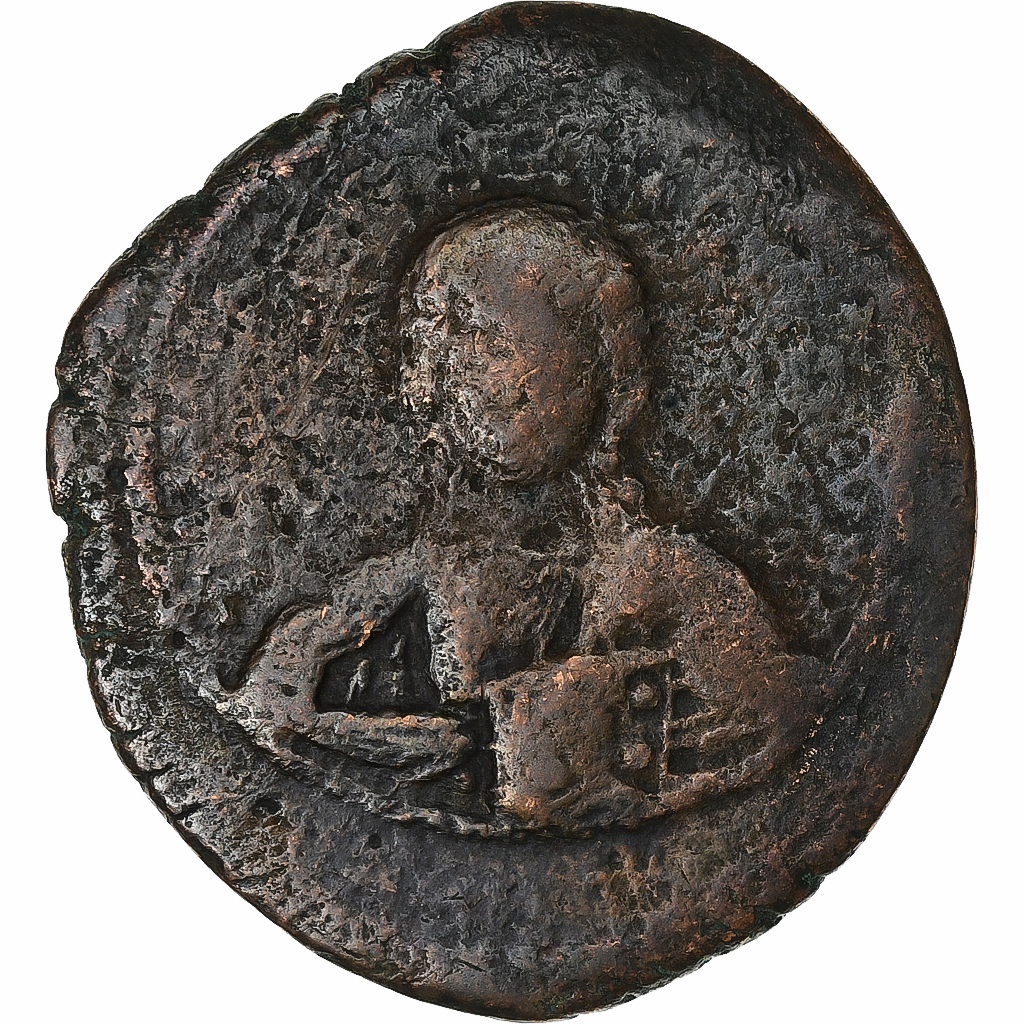 Romanus III Argyrus, Follis, ca. 1028-1034, Constantinople, Bronze, 