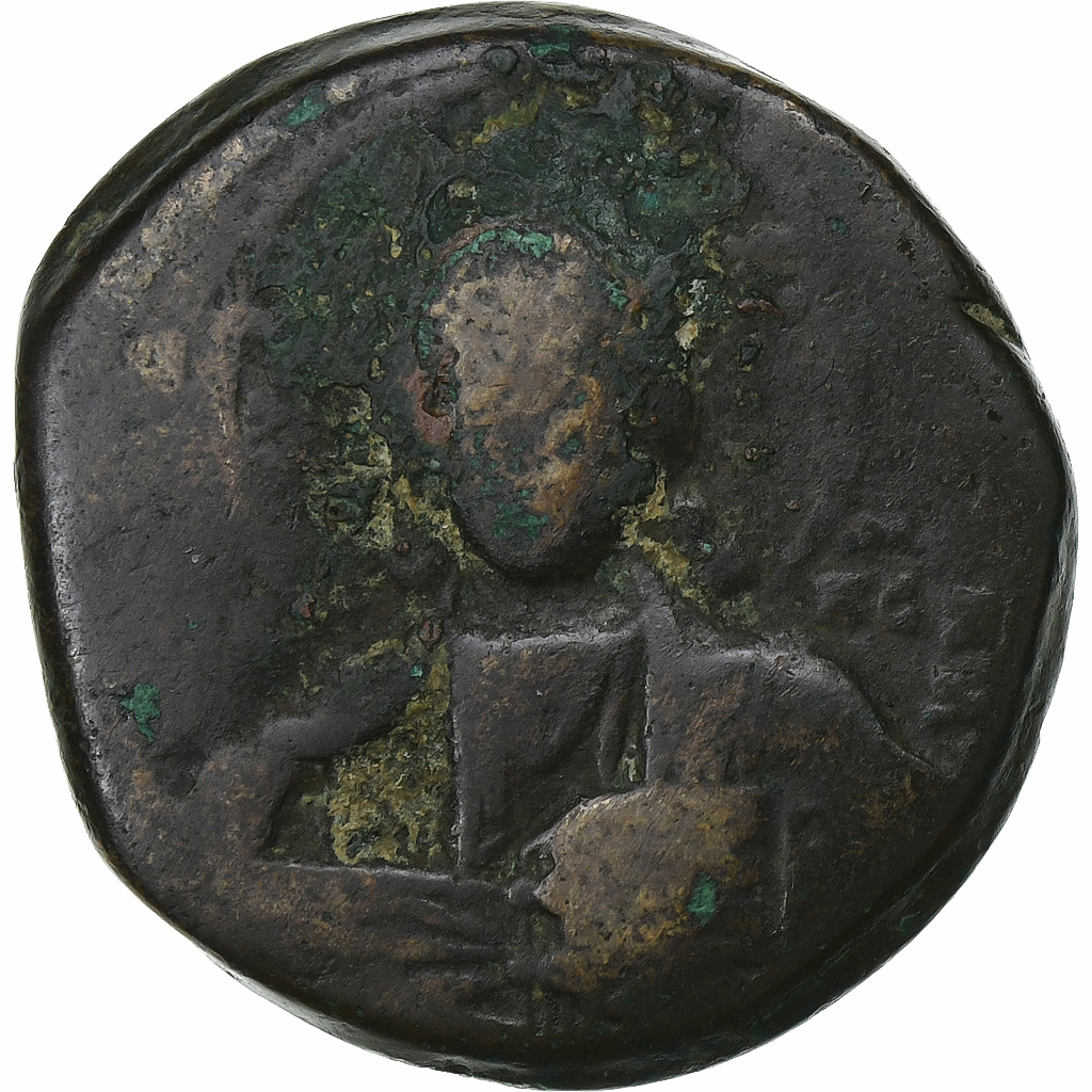 Constantine VIII, Follis, c. 1025-1028, Constantinople, Bronze, 