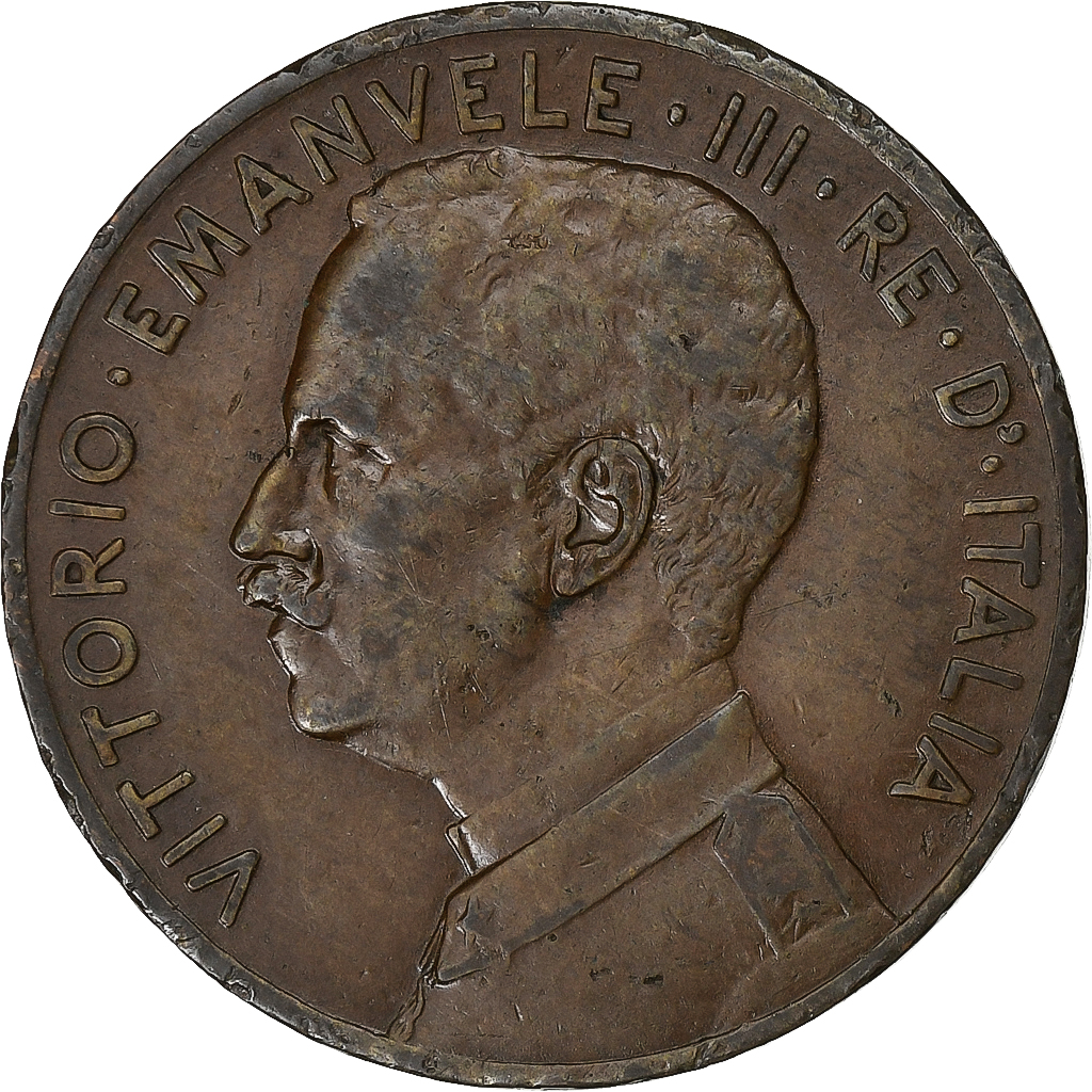 Italy, Vittorio Emanuele III, 5 Centesimi, 1913, Rome, Copper, EF, KM:42