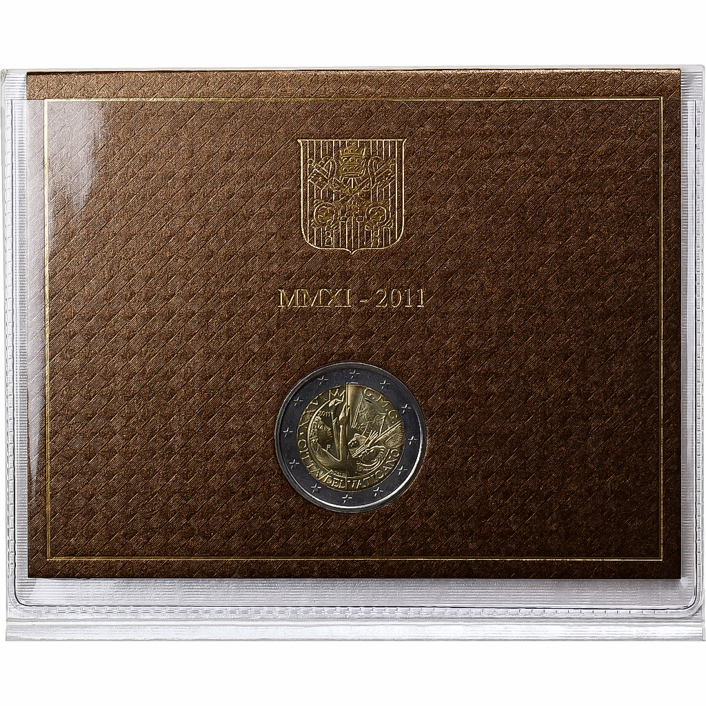Vatikan, 2 Euro, 26th World Youth Day, 2011, Rome, Bi-Metallic, STGL
