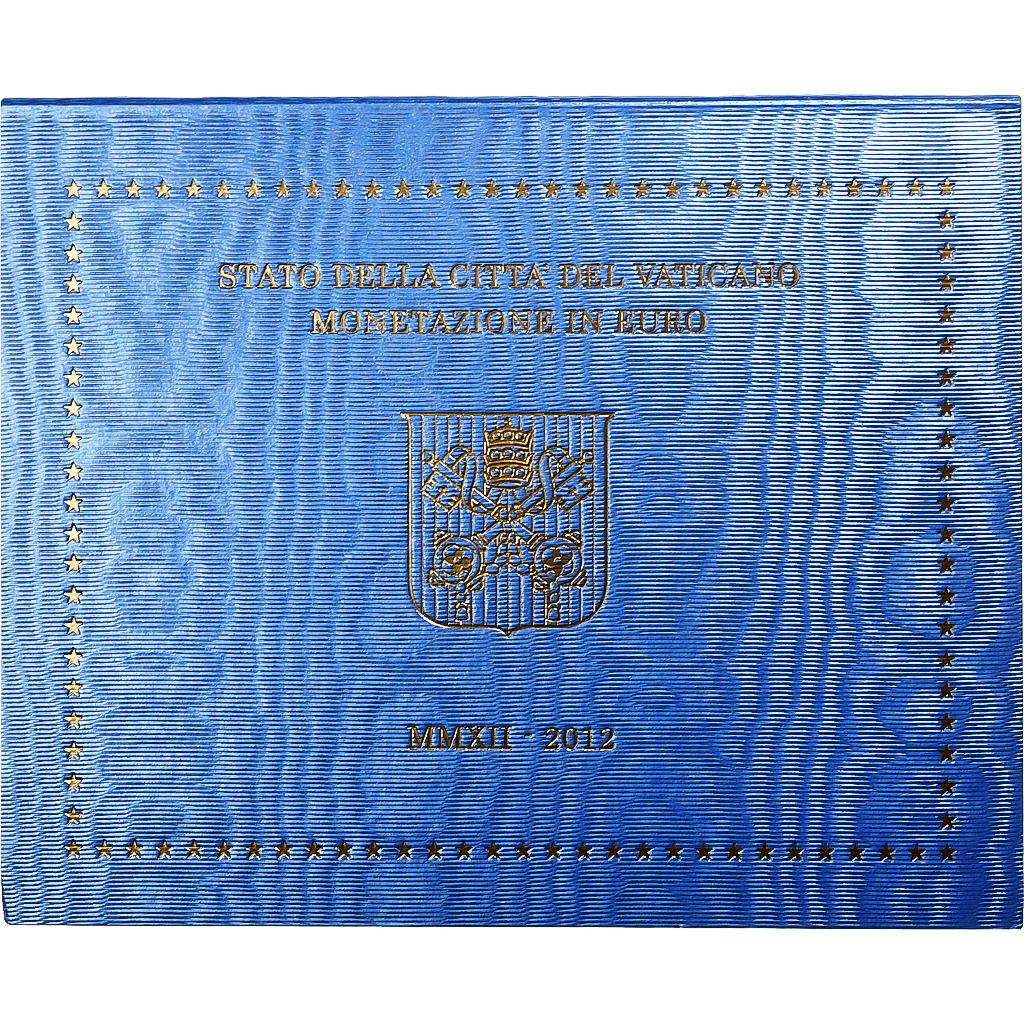 Vatikan, Benedict XVI, Set 1 ct. - 2 Euro, 2012, Rome, STGL