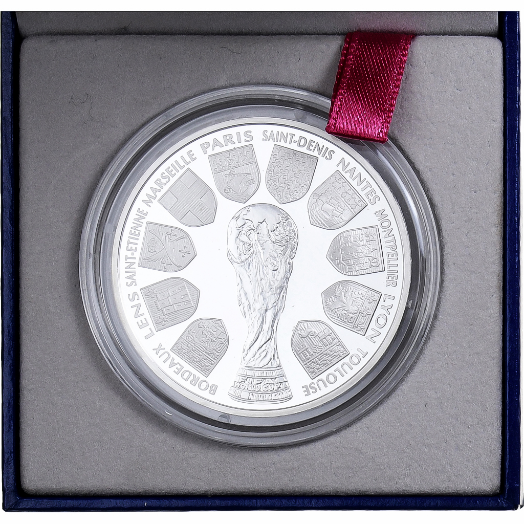 France, 10 Francs, Coupe du Monde 1998, 1998, MDP, Proof, Silver, 