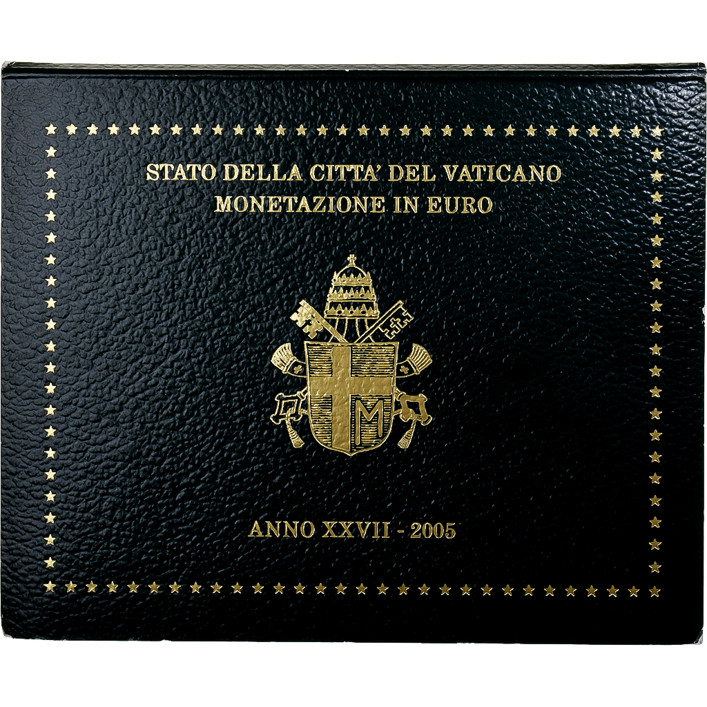 Vatikan, John Paul II, Set 1 ct. - 2 Euro, 2005, Rome, STGL