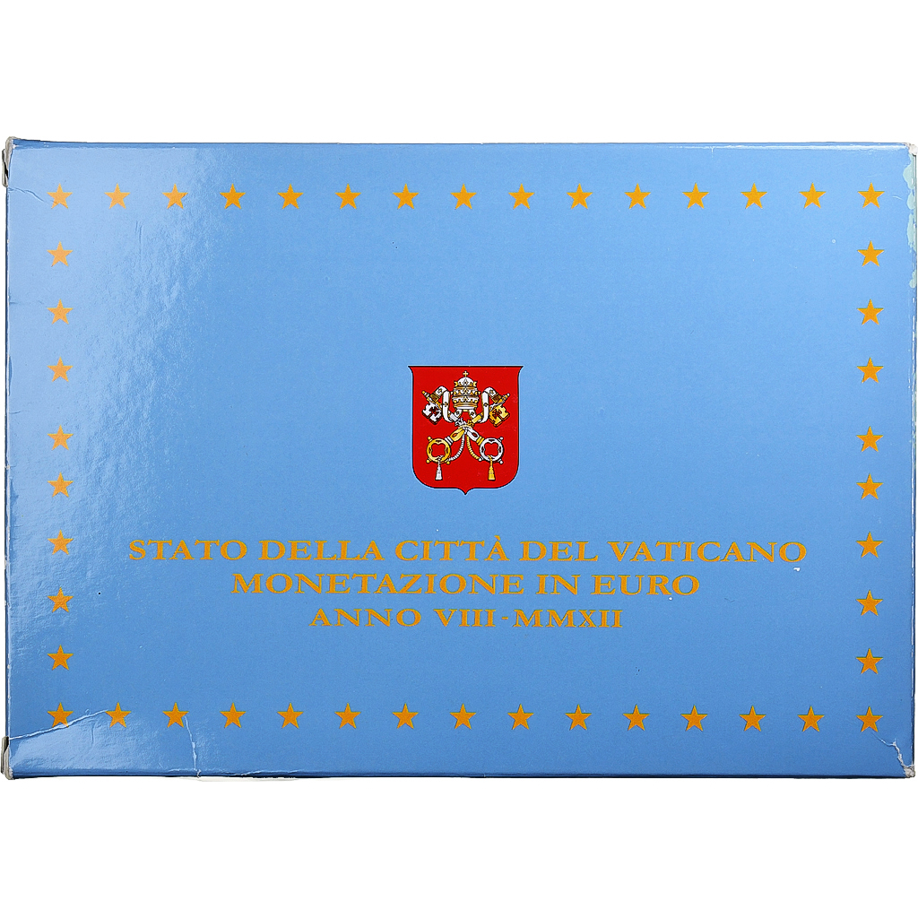 Vatikan, Benedict XVI, Set 1 ct. - 20 Euro, 2012 - Anno VIII, Rome, STGL