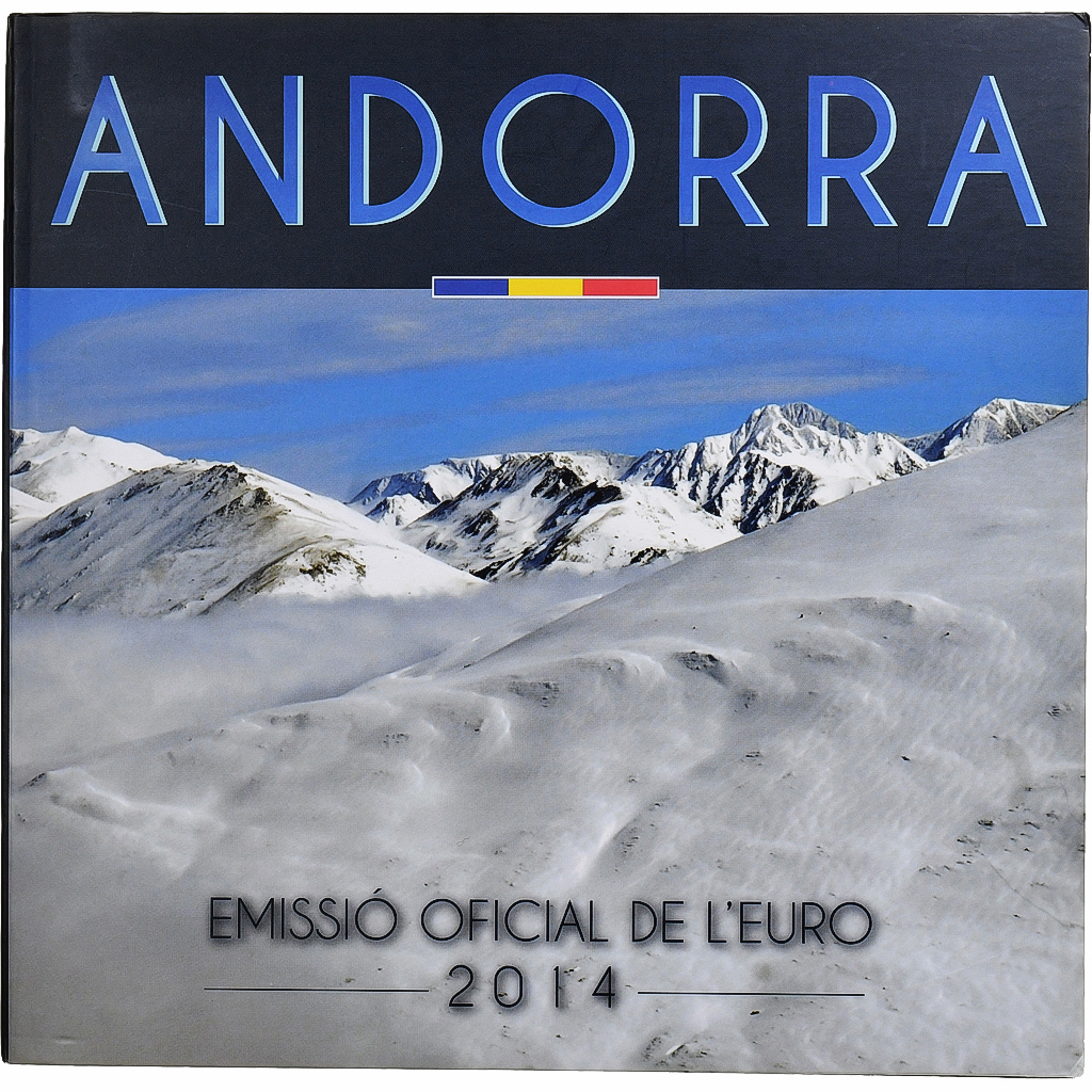 Andorra, Set 1 ct. - 2 Euro, 2014, 