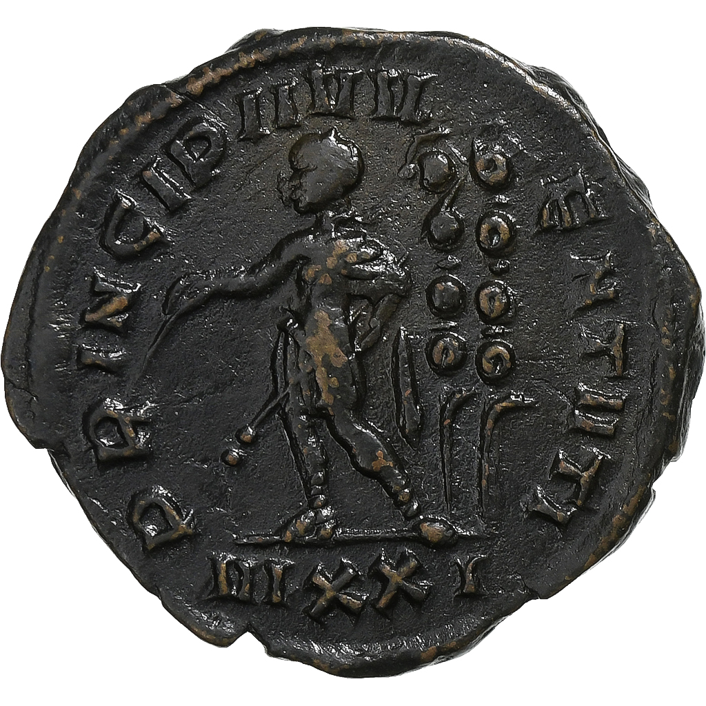 Carinus, Aurelianus, 282-283, Ticinum, Bronze, , RIC:183