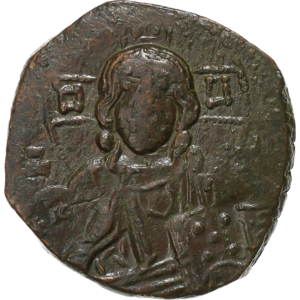 Constantine VIII, Follis, c. 1025-1028, Constantinople, Bronze, 