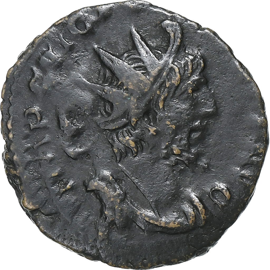 Victorinus, Antoninianus, 271-274, Uncertain mint, Uniface, Bronze, 