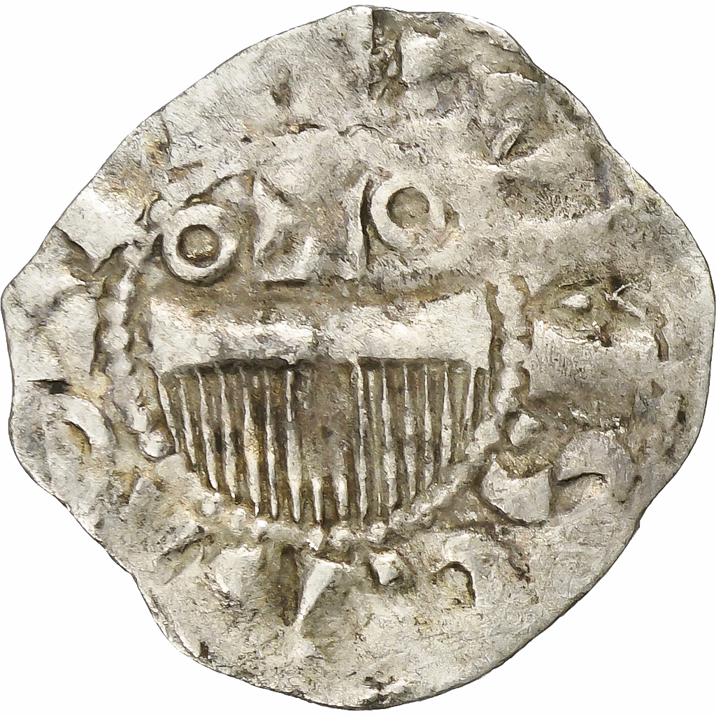 County of Champagne, Denier, ca. 1050-1100, Provins & Sens, Billon, 