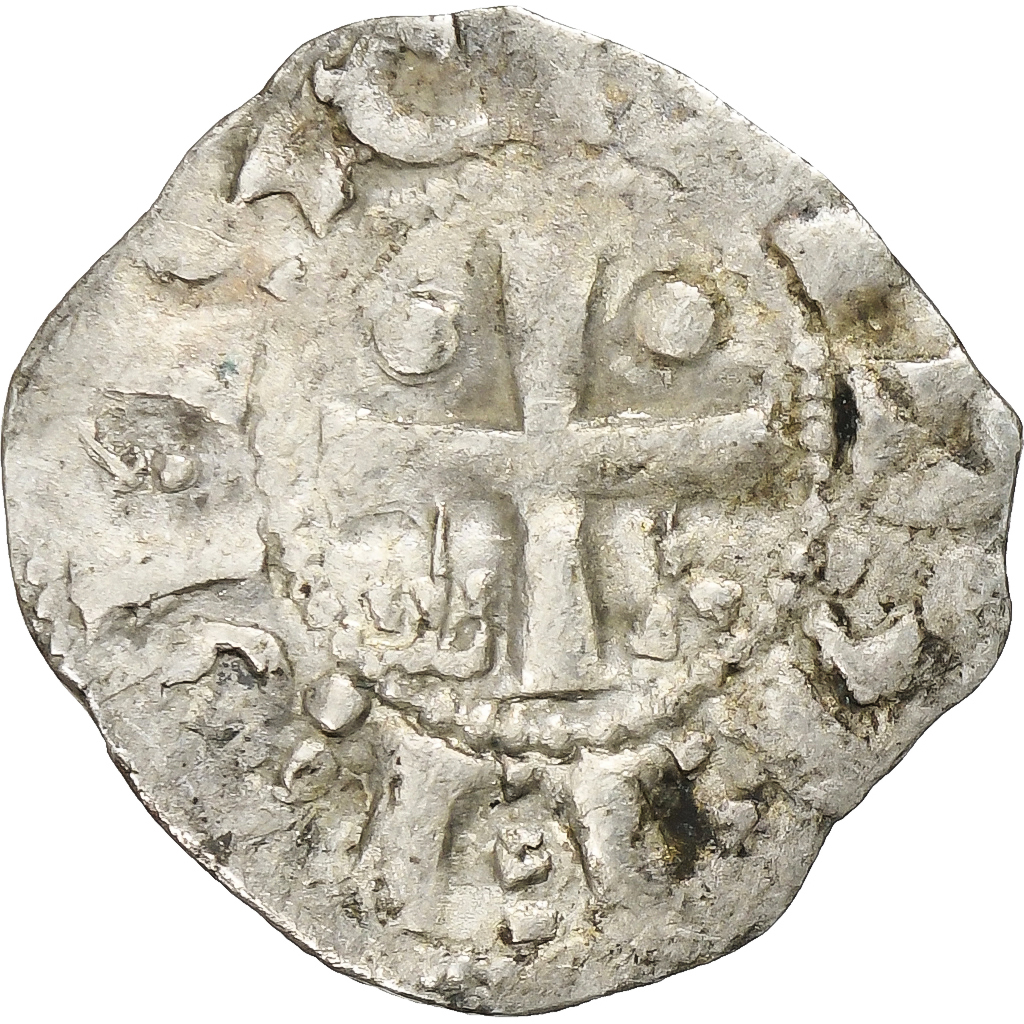 County of Champagne, Denier, ca. 1050-1100, Provins & Sens, Billon, 
