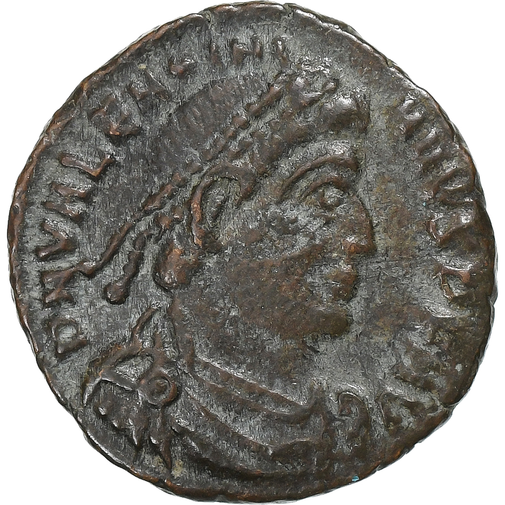 Valentinian I, Follis, 367-375, Siscia, Bronze, , RIC:14a