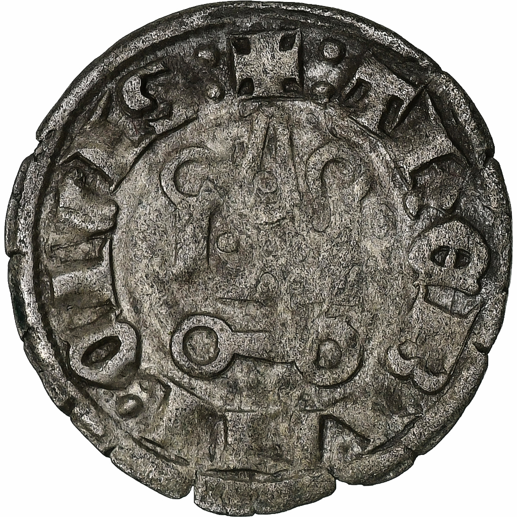 Duchy of Athens, Gui II de la Roche, Denier, 1287-1308, Thebes, Billon