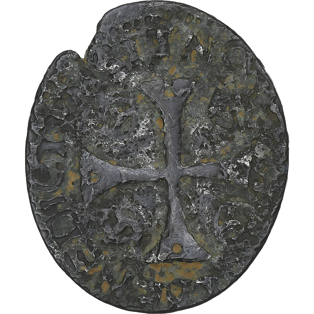 France, Louis XIII, Douzain, 1622-1629, Billon, , Gadoury:19