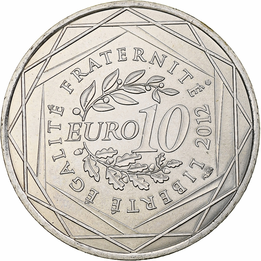France, 10 Euro, Pays de la Loire, 2012, Monnaie de Paris, Silver, 