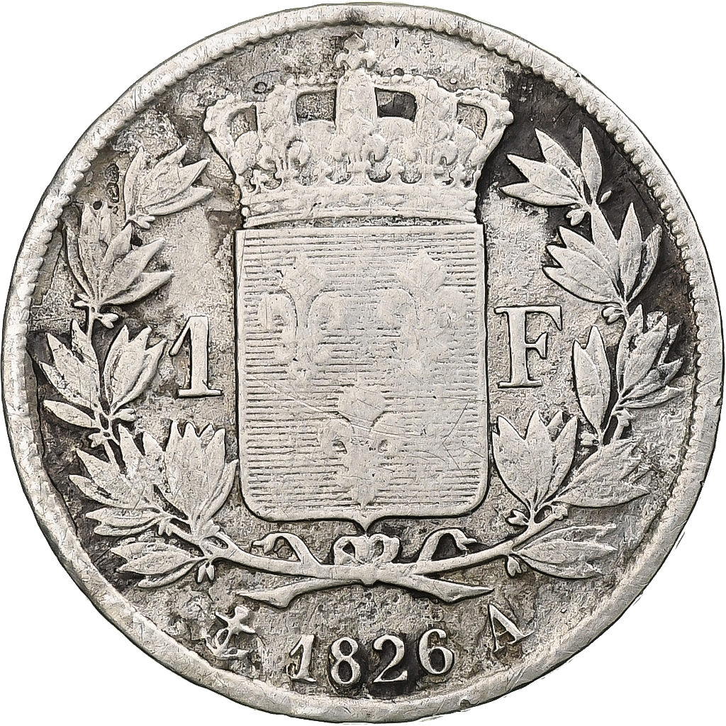 France, Louis-Philippe, Franc, 1826, Paris, Silver, , Gadoury:450