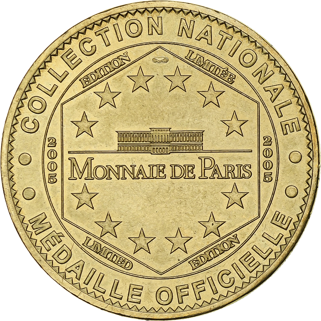 France, Tourist token, Musée Toulouse-Lautrec, 2005, MDP, Nordic gold